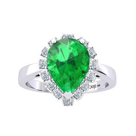 Nhẫn Emerald GJR697