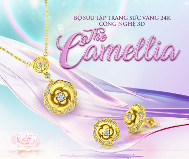 BST Trang sức vàng 24k The Camellia