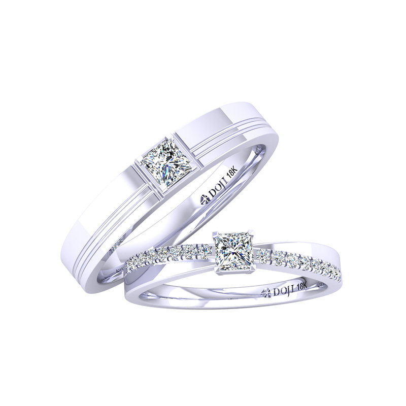 Nhẫn cưới Kim cương IWR163