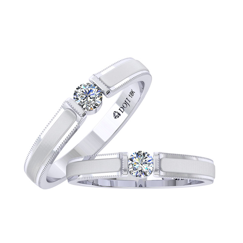 Nhẫn cưới Kim cương IWR111-8