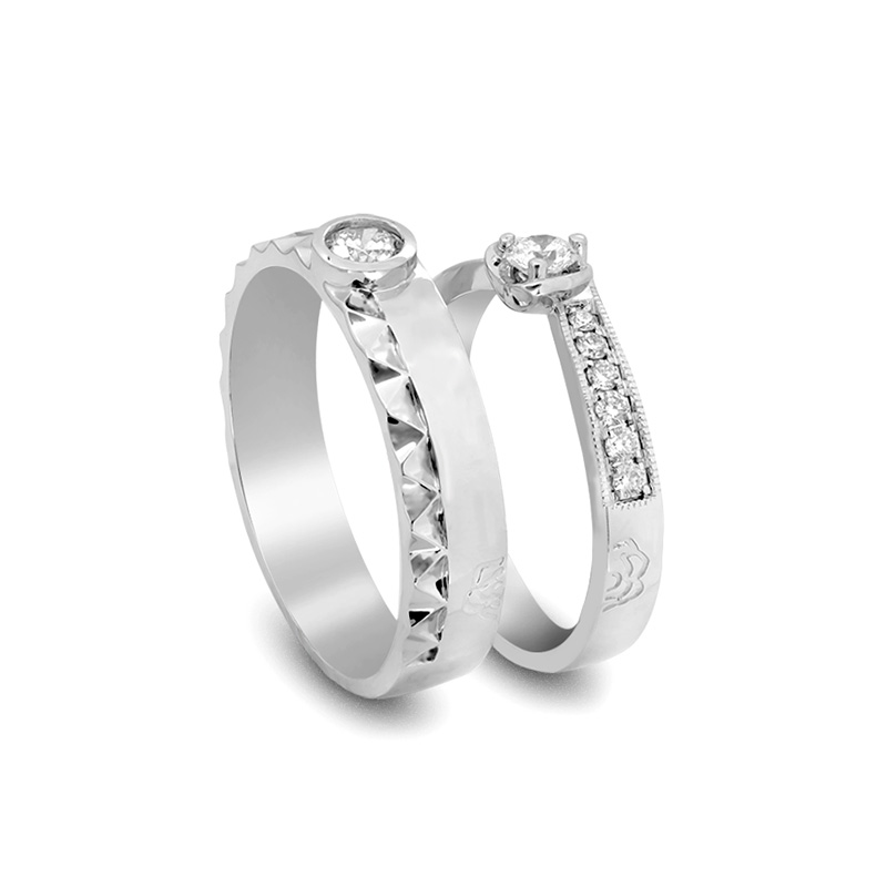 Nhẫn cưới Kim cương IWR190-2
