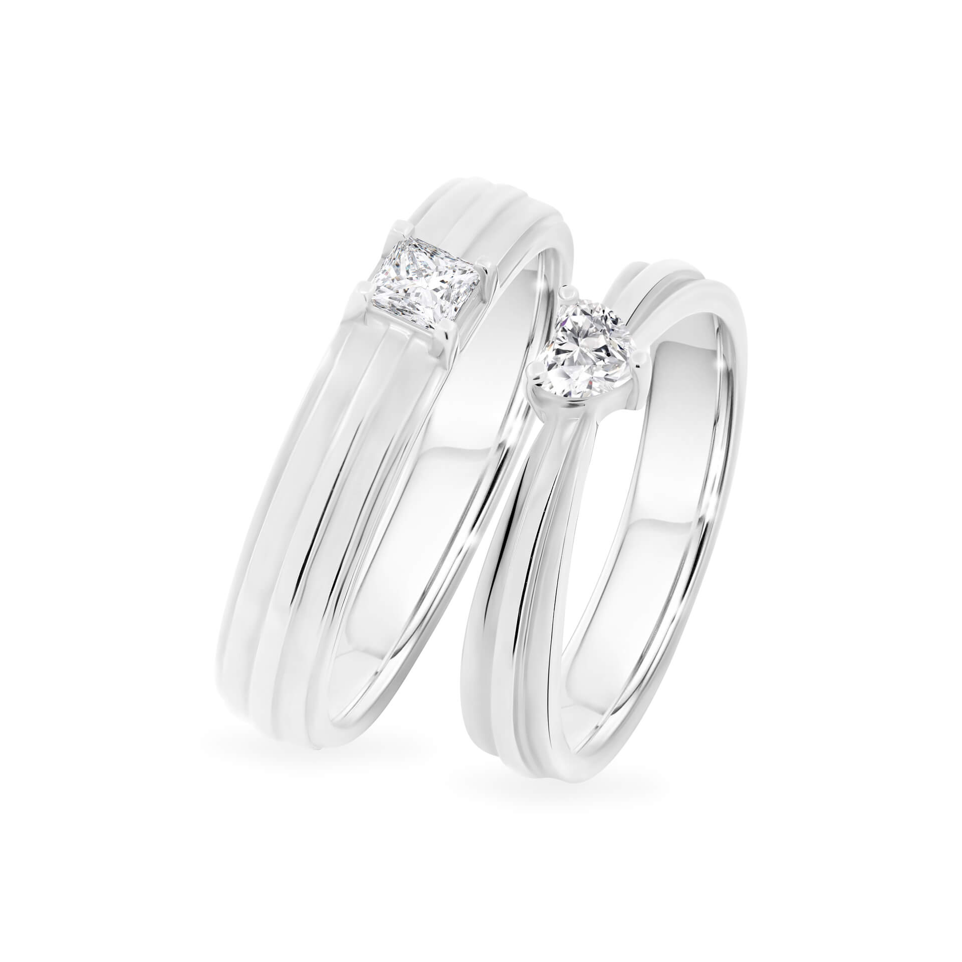 Nhẫn cưới Kim cương IWR160-3W