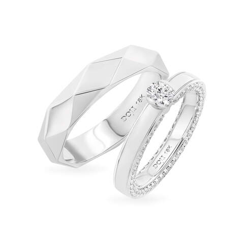 Nhẫn cưới Kim cương IRW0212W