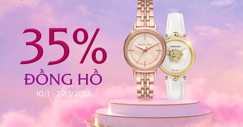 DOJI Watch ưu đãi tới 35% đồng hồ chính hãng đẳng cấp quốc tế