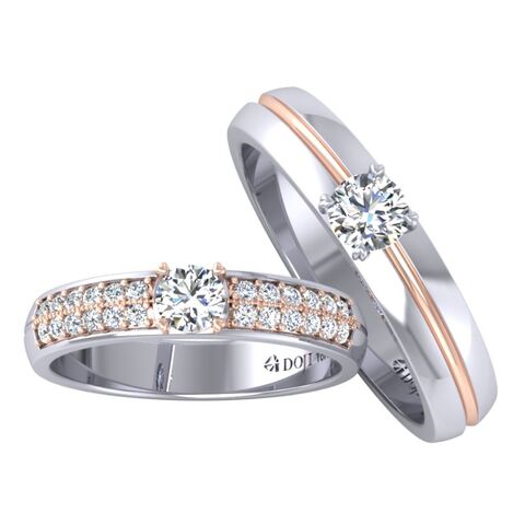 Nhẫn cưới Kim cương IWR1359-6