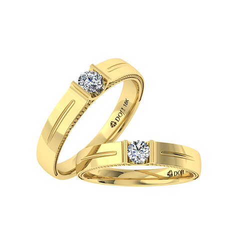 Nhẫn cưới Kim cương IWR109-4