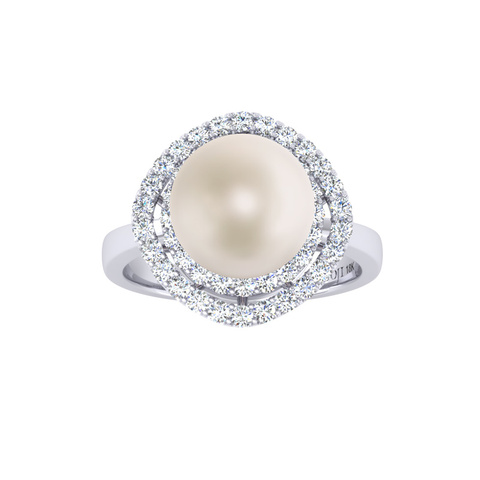 Nhẫn Ngọc trai Southsea Pearl PJR101