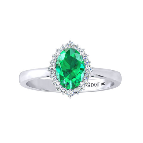 Nhẫn Emerald GJR703