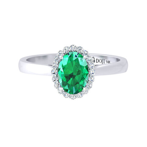 Nhẫn Emerald GJR698