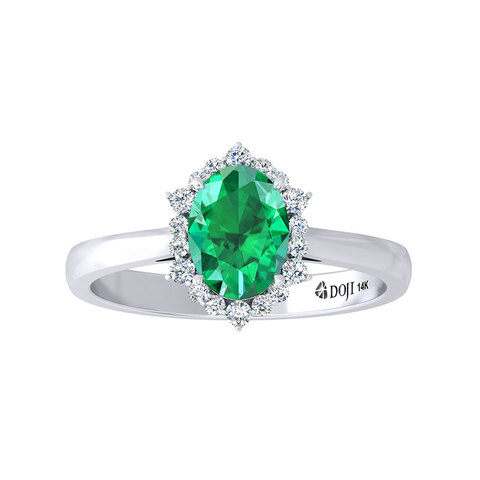 Nhẫn Emerald GJR691